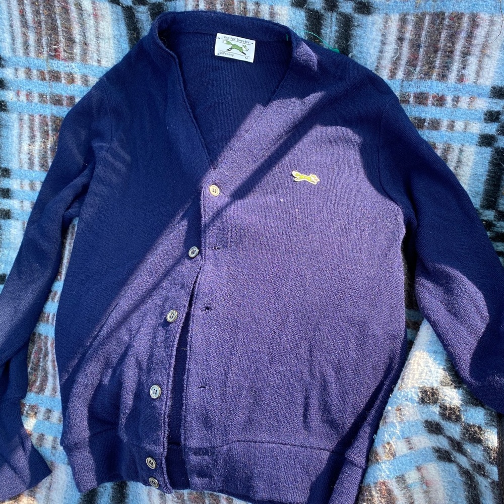 Vintage fox sweater